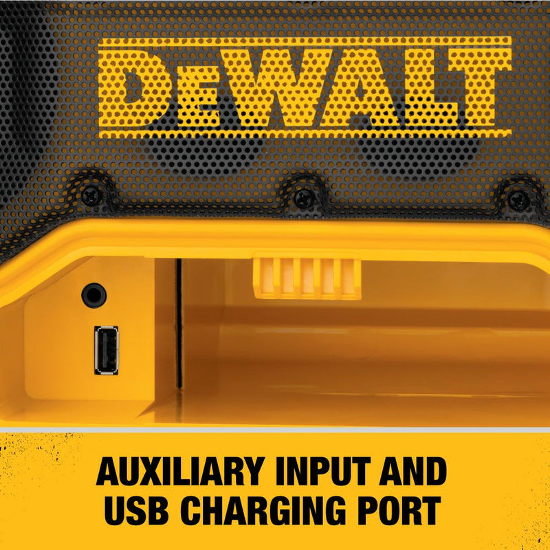 DEWALT Jobsite Radio Charger with BLUETOOTH - Reconditioned