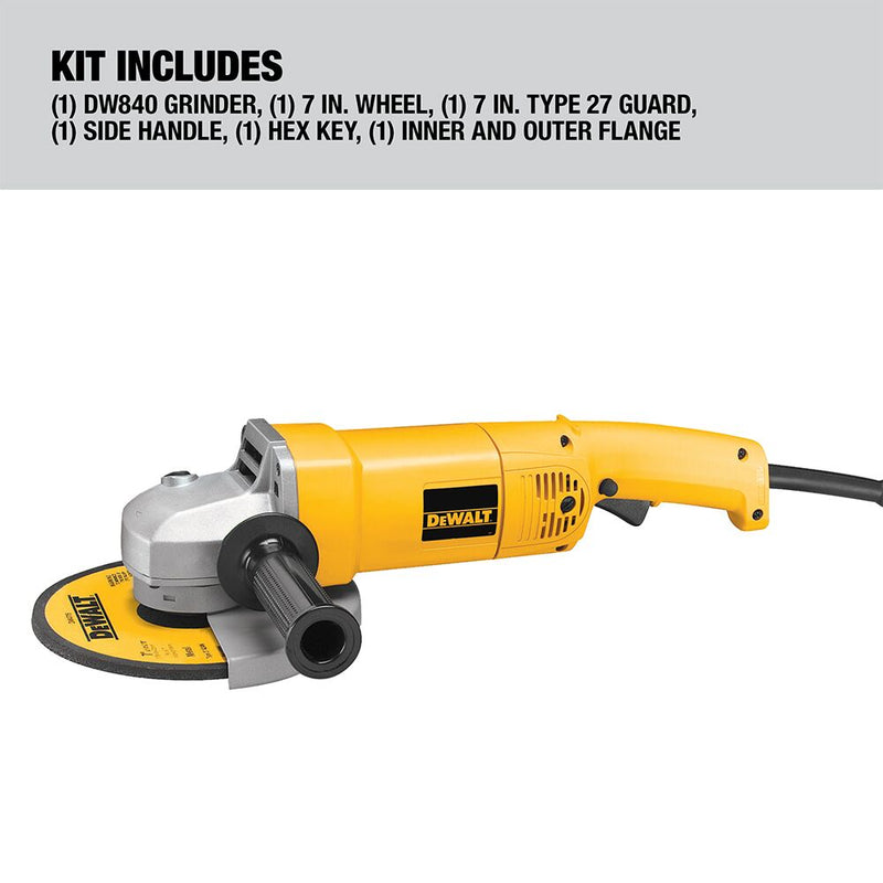DEWALT 7 in. (180mm) Medium Angle Grinder - Reconditioned