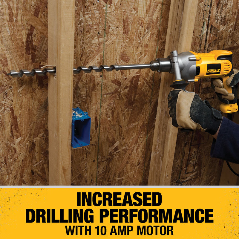 DEWALT 1/2-Inch (13mm) Corded Electric Drill, Pistol-Grip, 10-Amp - Reconditioned