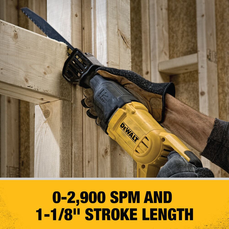 DEWALT 12 Amp Reciprocating Saw - Reconditioned