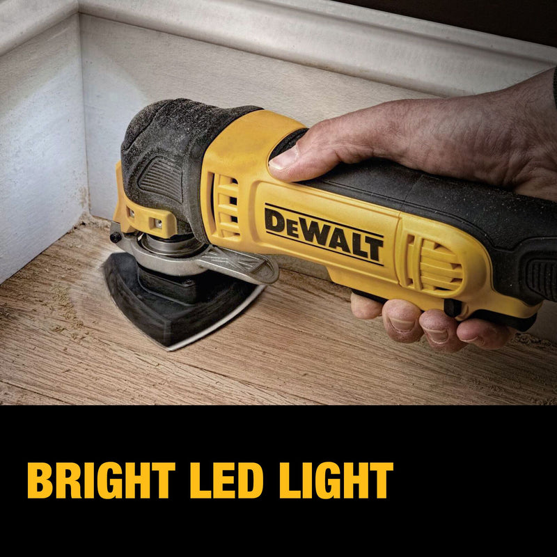 DEWALT Oscillating Multi-Tool Kit, Yellow - Reconditioned