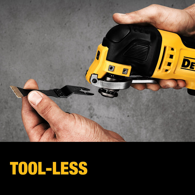 DEWALT Oscillating Multi-Tool Kit, Yellow - Reconditioned