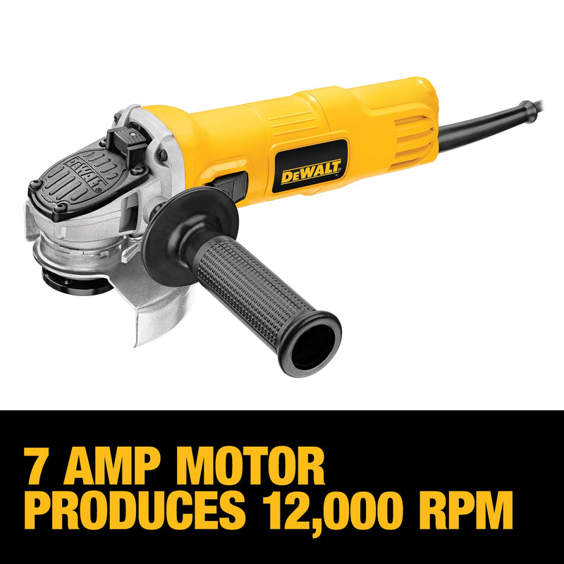 DEWALT 4-1/2 in. Small Angle Grinder with One-Touch Guard - Reconditioned