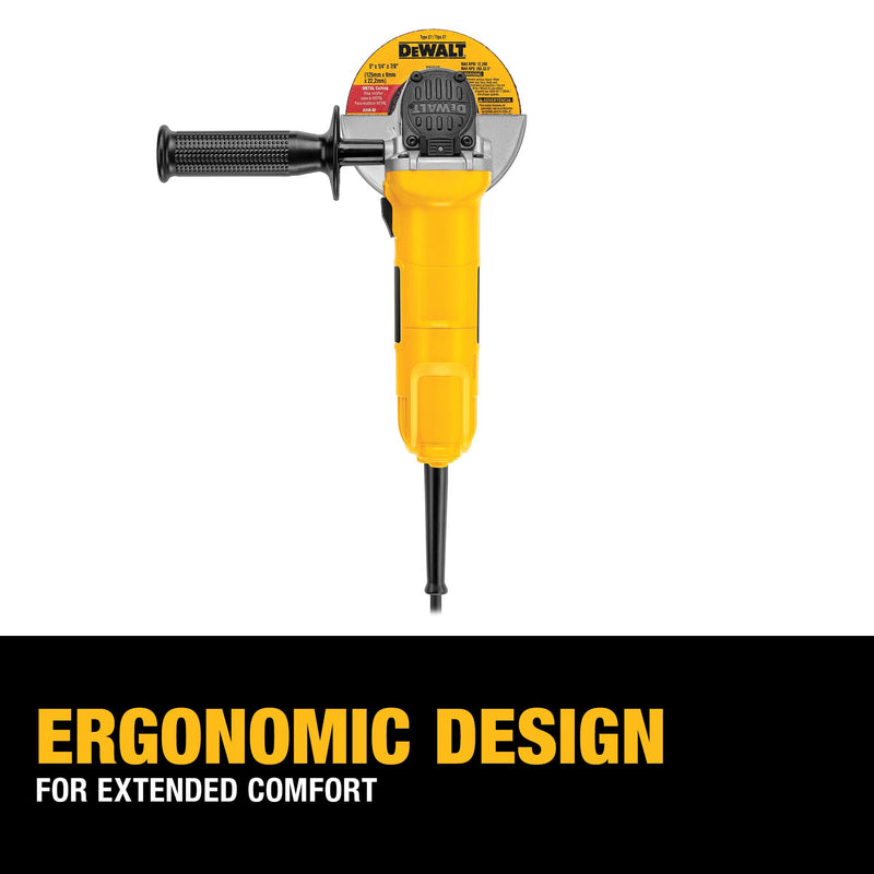 DEWALT 4-1/2 in. Small Angle Grinder with One-Touch Guard - Reconditioned