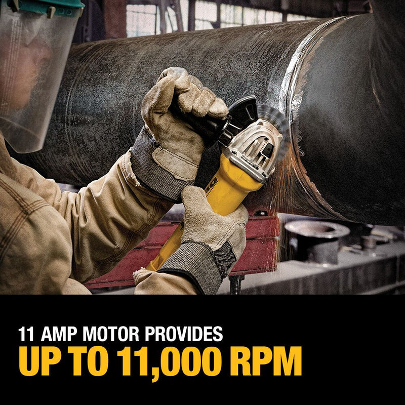 DEWALT 4-1/2 in. (115mm) Small Angle Grinder with Wheel - Reconditioned