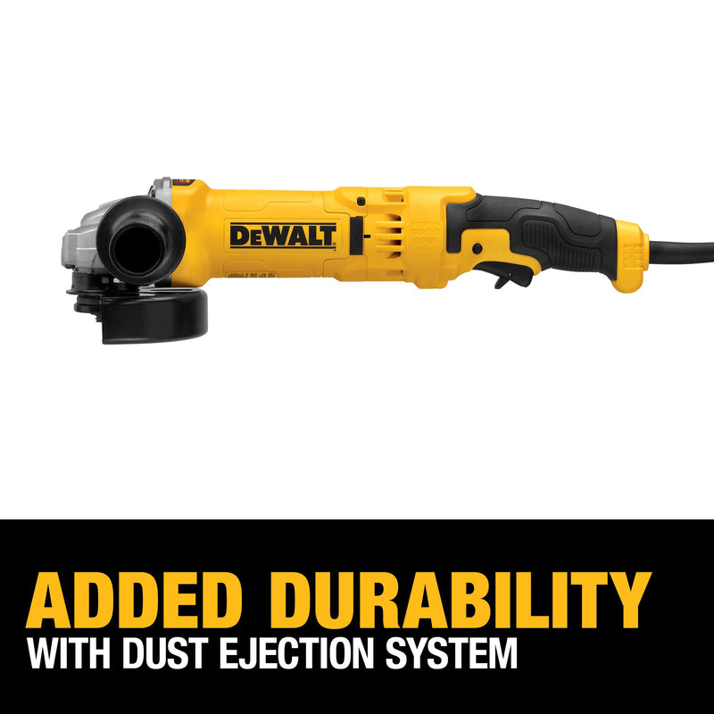 DEWALT 4-1/2-Inch - 5-Inch (114mm - 127mm) Corded Electric Trigger Switch Angle Grinder - Reconditioned