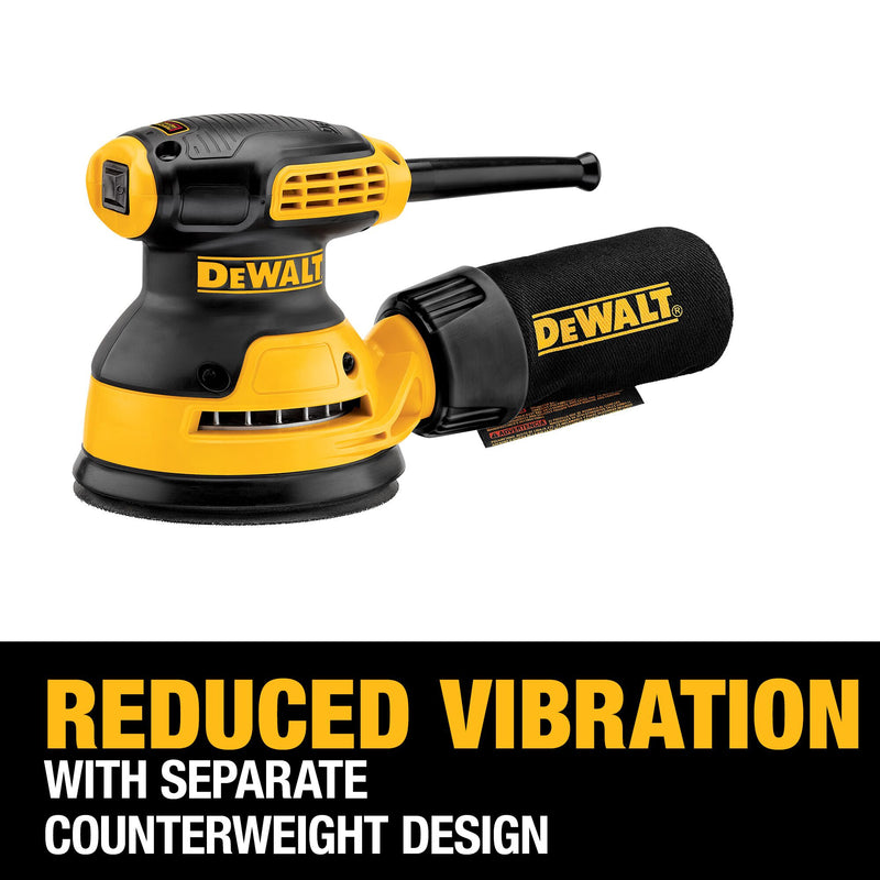 DEWALT 5" Single Speed Random Orbit Sander - PSA Pad - Reconditioned