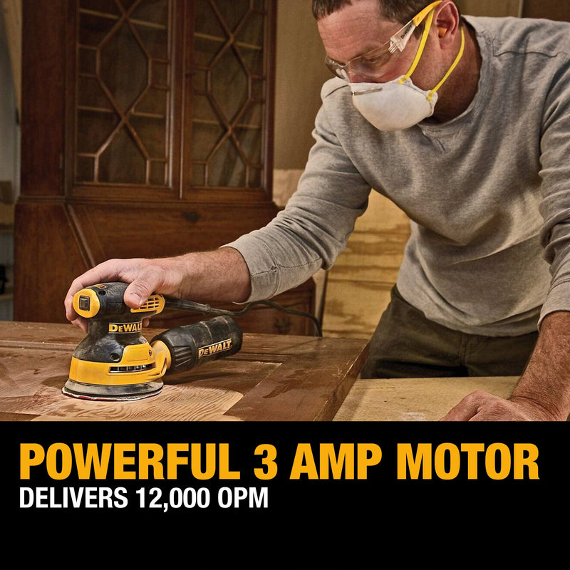 DEWALT 5 in. Single Speed Random Orbit Sander Kit - H&L Pad - Reconditioned