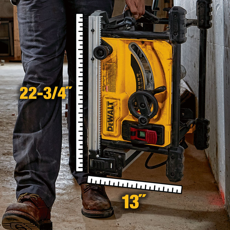 DEWALT 15 Amp 8-1/4 in. Compact Portable Jobsite Table Saw - Reconditioned