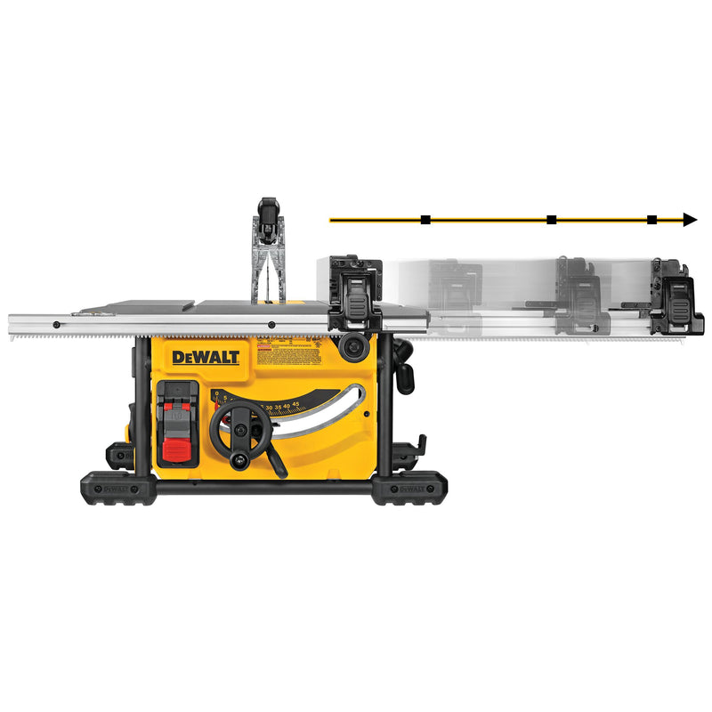 DEWALT 15 Amp 8-1/4 in. Compact Portable Jobsite Table Saw - Reconditioned