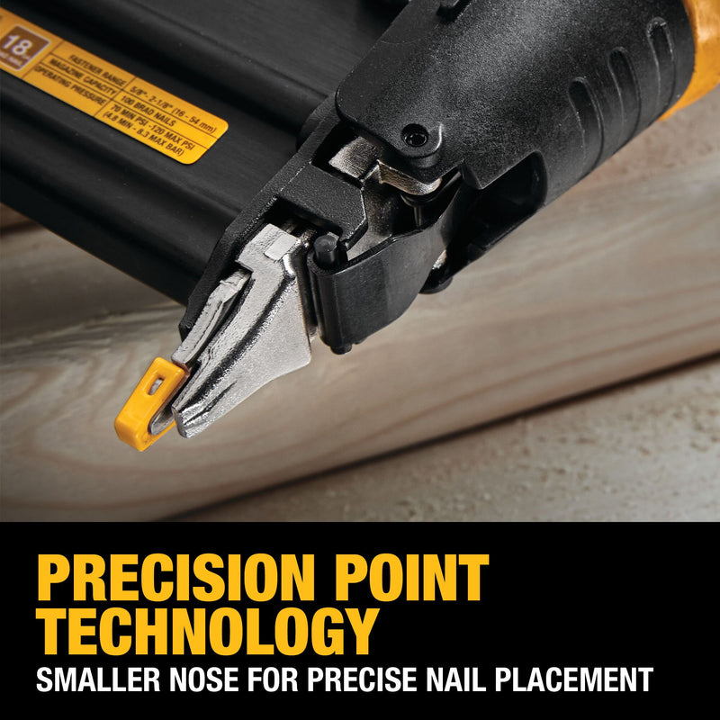 DEWALT 18 GA Precision Point Brad Nailer - Reconditioned