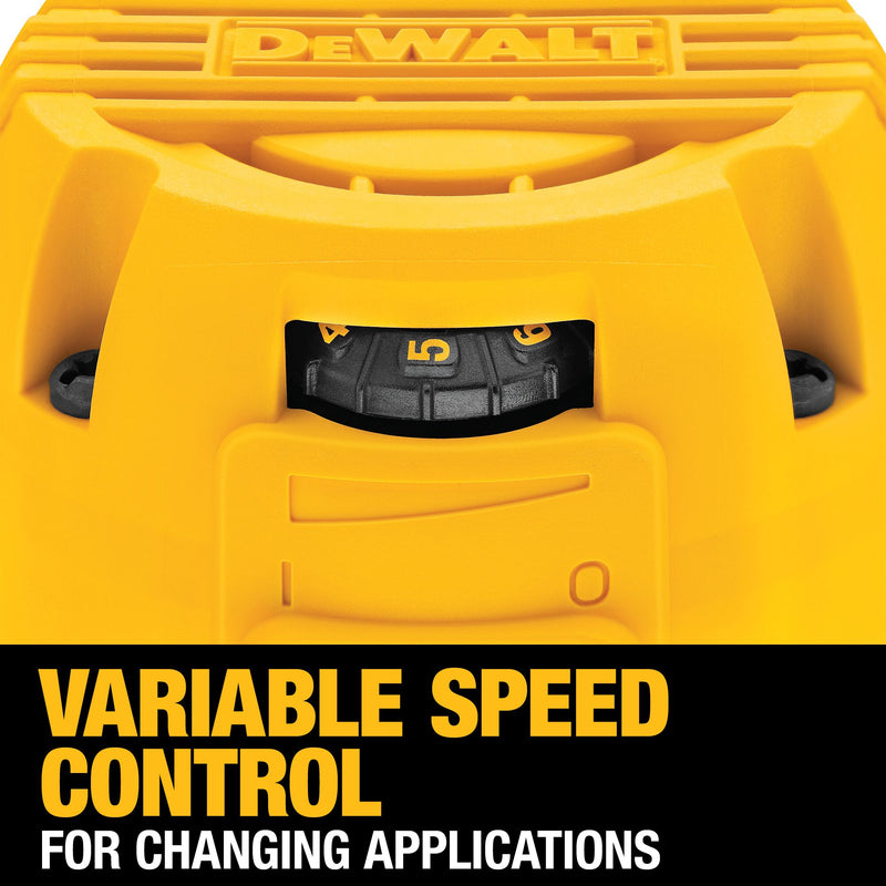DEWALT 1-1/4 HP Max Torque Variable Speed Compact Router - Reconditioned