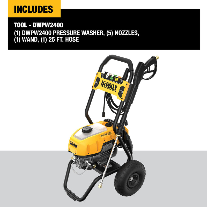 DEWALT 2400 PSI 1.1 GPM Electric Pressure Washer - Reconditioned