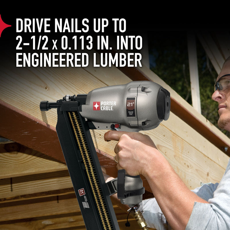 PORTER-CABLE Framing Nailer, Full Round, 3-1/2-Inch, Tool Only - Reconditioned