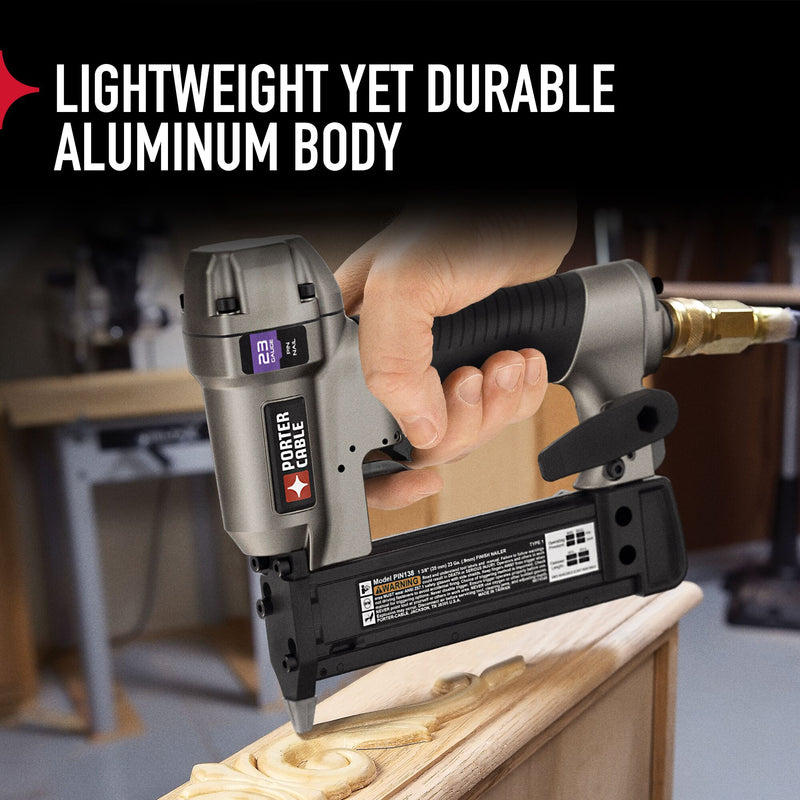 PORTER-CABLE Pin Nailer, 23- Guage, 1-3/8-Inch - Reconditioned